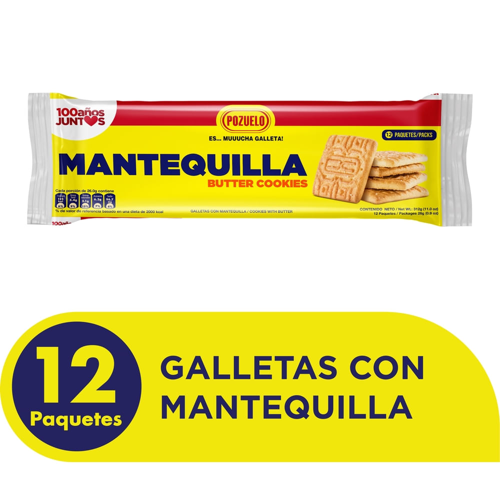 Pozuelo Cookies, Butter