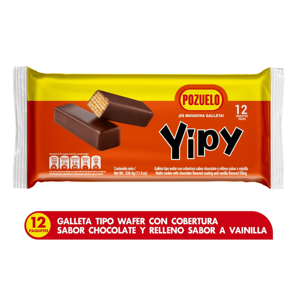Yipy Galletas Pozuelo - 338 G