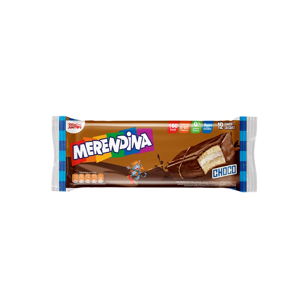 Pozuelo Pasteleria Choco Merendina -396g