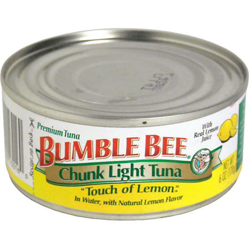 Bumble Bee Touch Of Lemon Chunk Light Tuna - 6 Oz