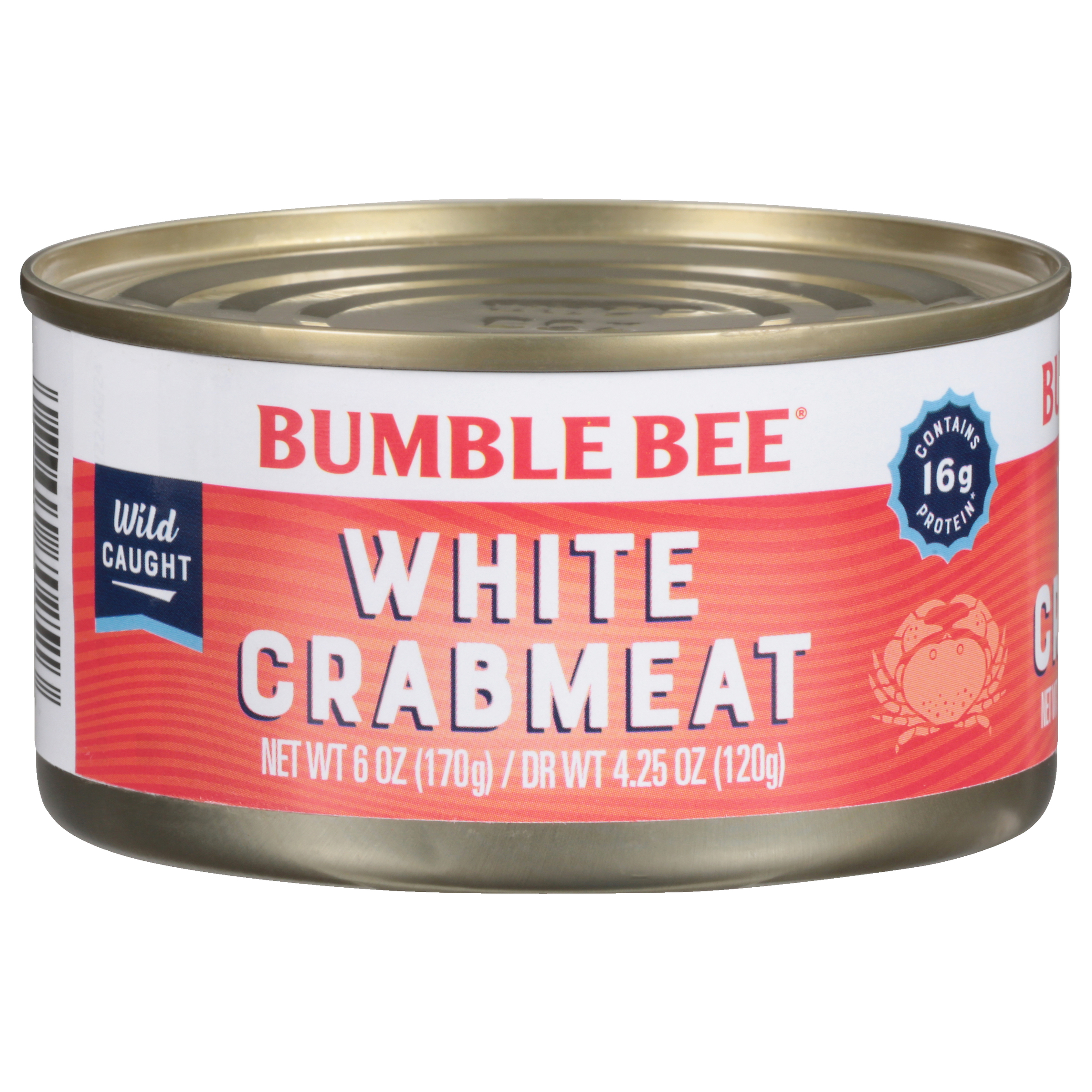 Bumble Bee Crabmeat, Fancy White 6 Oz