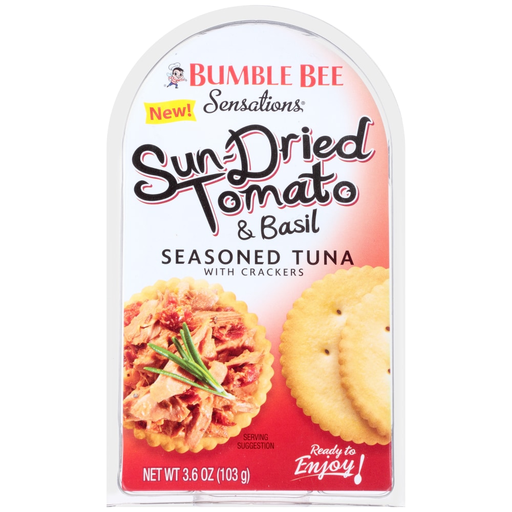 Bumble Bee Sensations Seasoned Tuna Medley With Crackers