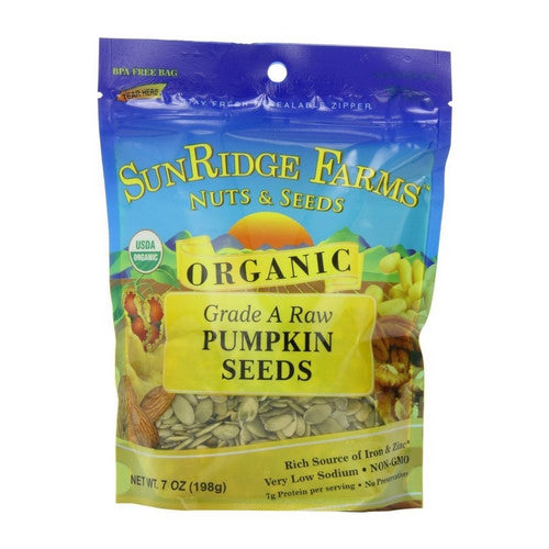 SunRidge Farms FARM: Organic Raw Pumpkin Seeds, 7 Oz