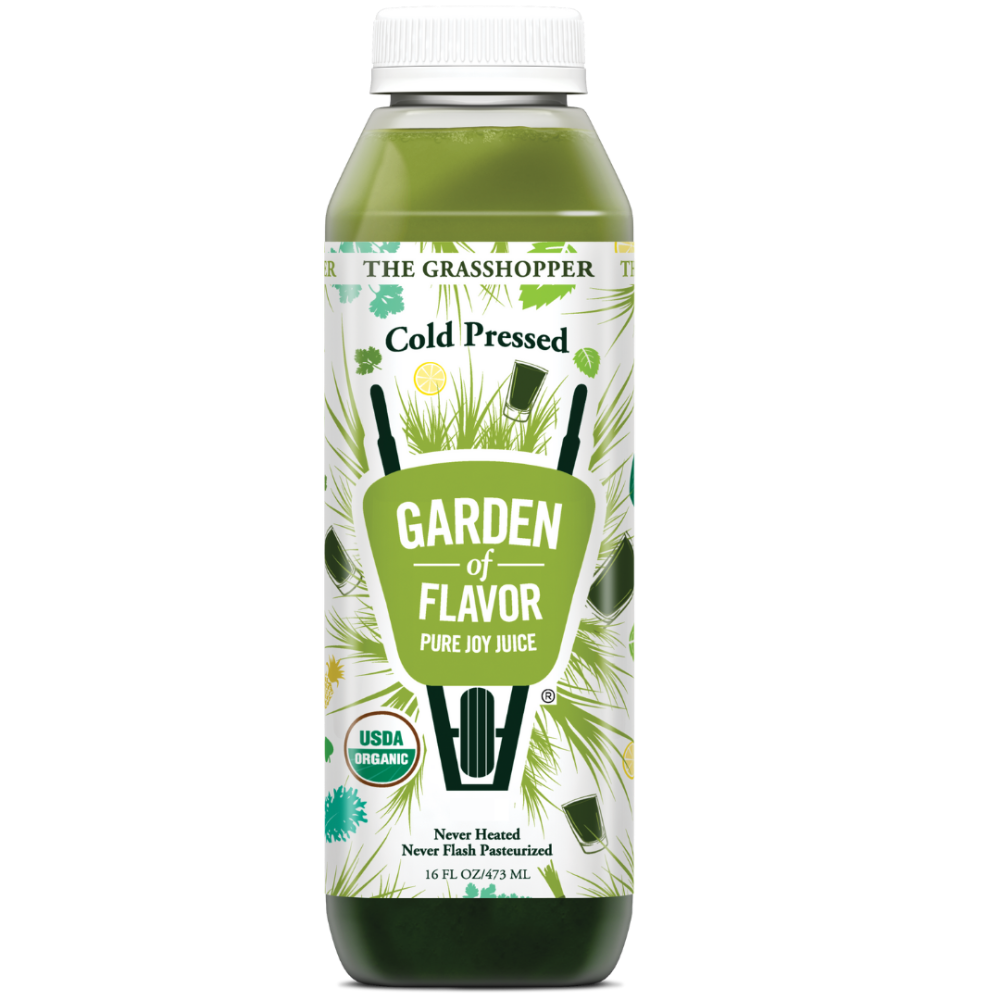 Garden of Flavor Juice, Pure Joy, The Grasshopper