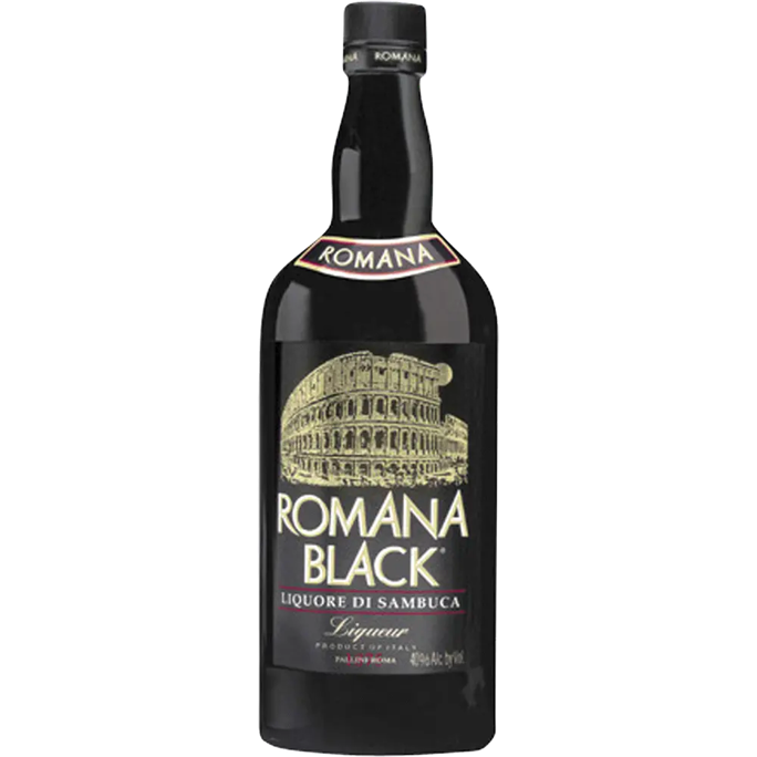 Romana Liqueur, Sambuca, Black 750 Ml
