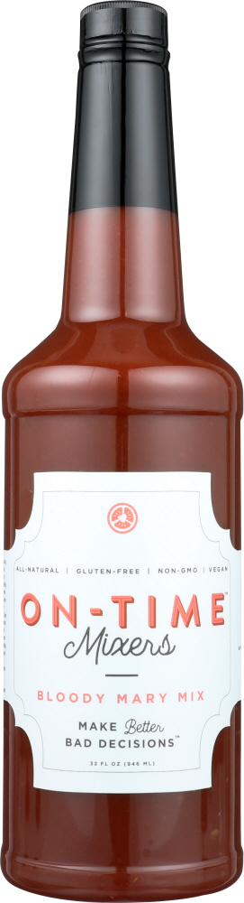 On-time Mixers Bloody Mary Mix, 32 Oz