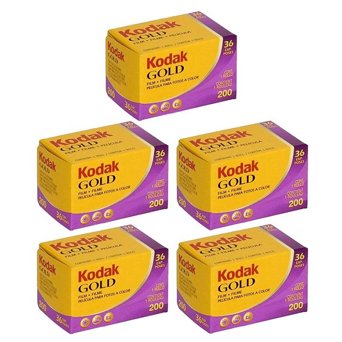Kodak Gold 200 Color Negative Film 35mm 36-Exposures, 603 3997