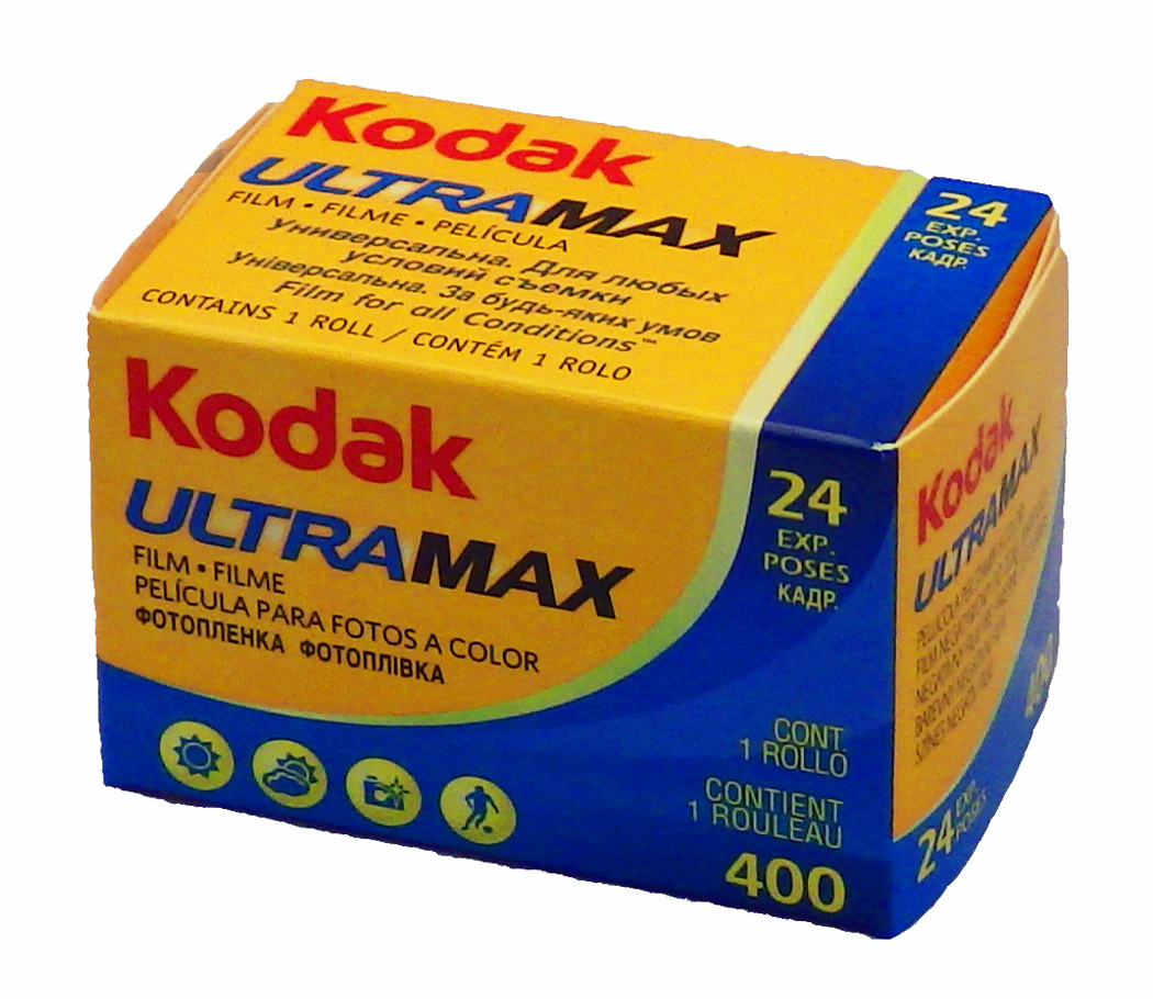 Kodak 603 4029 Ultramax 400 Color Negative Film 35mm 24-Exposures