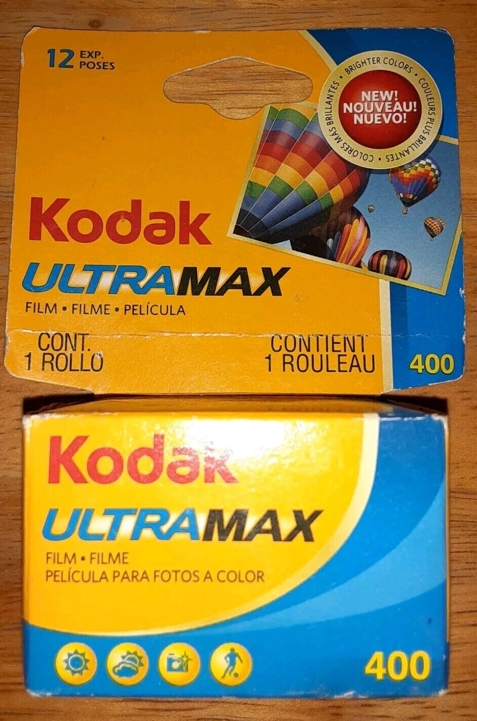 Kodak Ultramax Film 35MM 400 12 Exposure Expired 08/2010