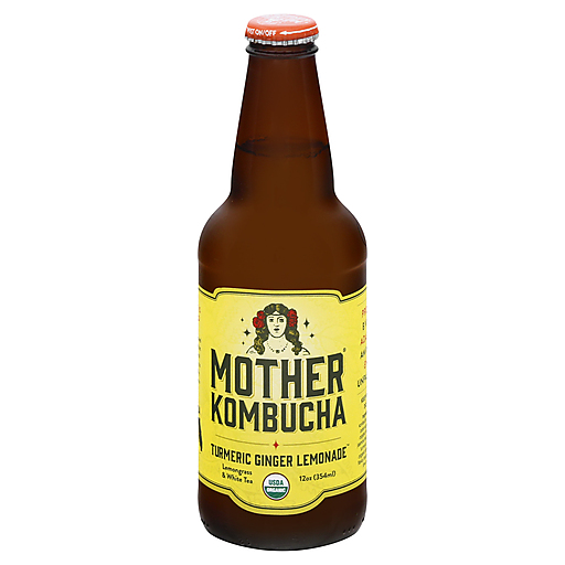 Mother Kombucha Tea, Turmeric Ginger Lemonade