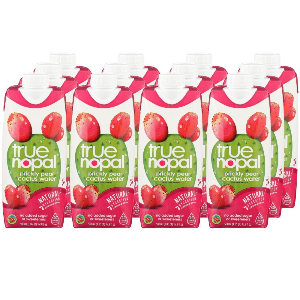True Nopal Cactus Water, From Concentrate 500 Ml