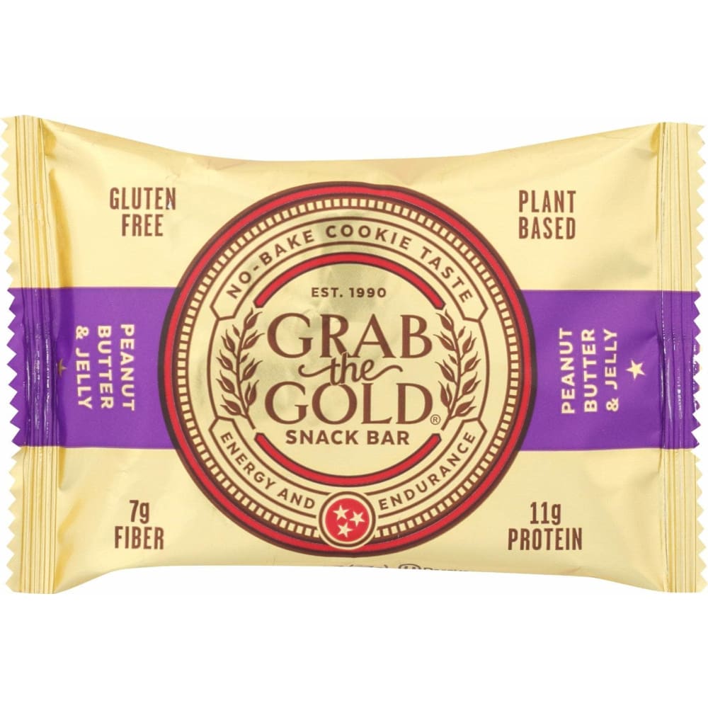 Grab The Gold Peanut Butter & Jelly Snack Bars, 2 Oz