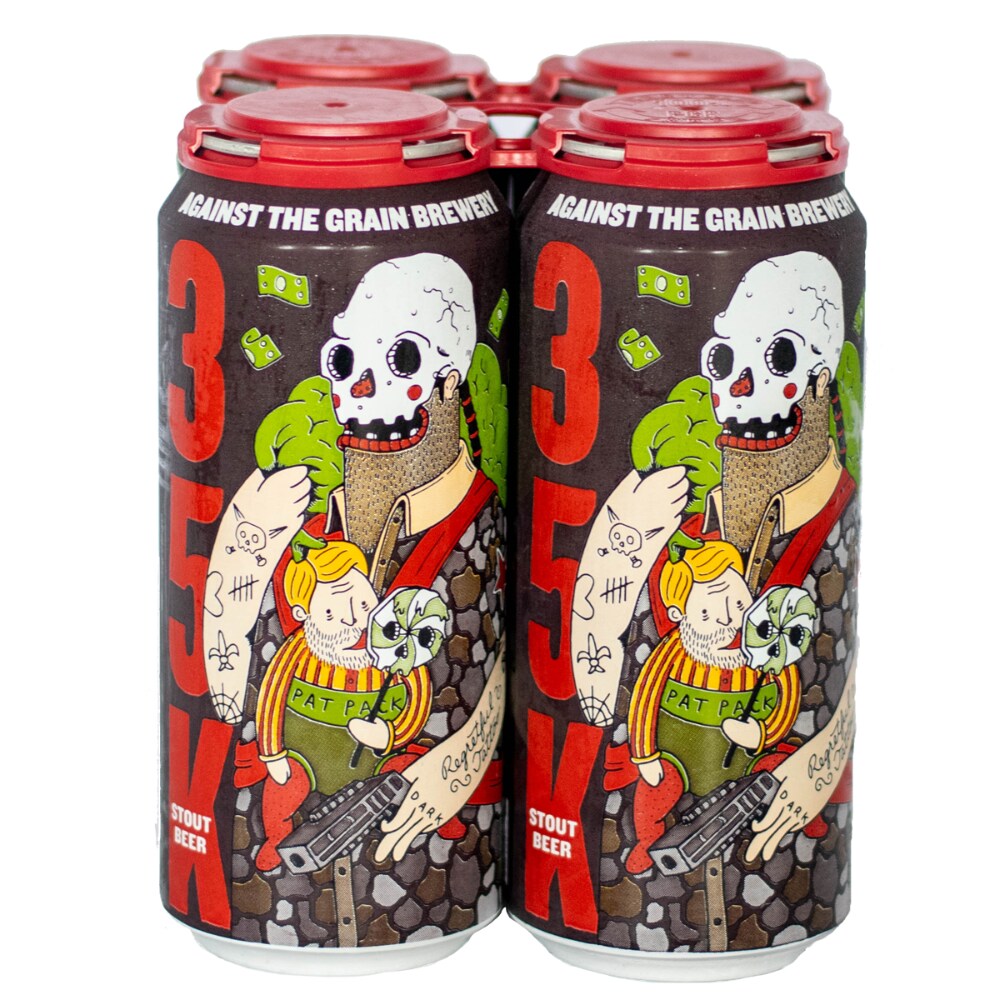 Against The Grain 35K Stout Beer