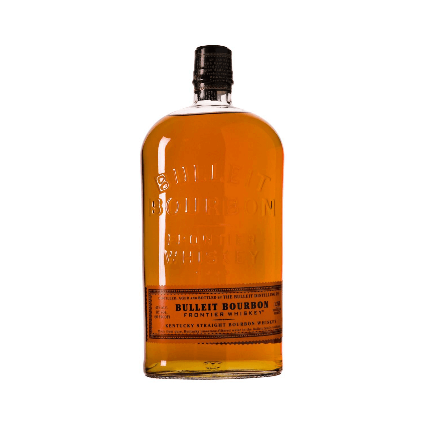 Bulleit Kentucky Straight Bourbon Frontier Whiskey 750ML