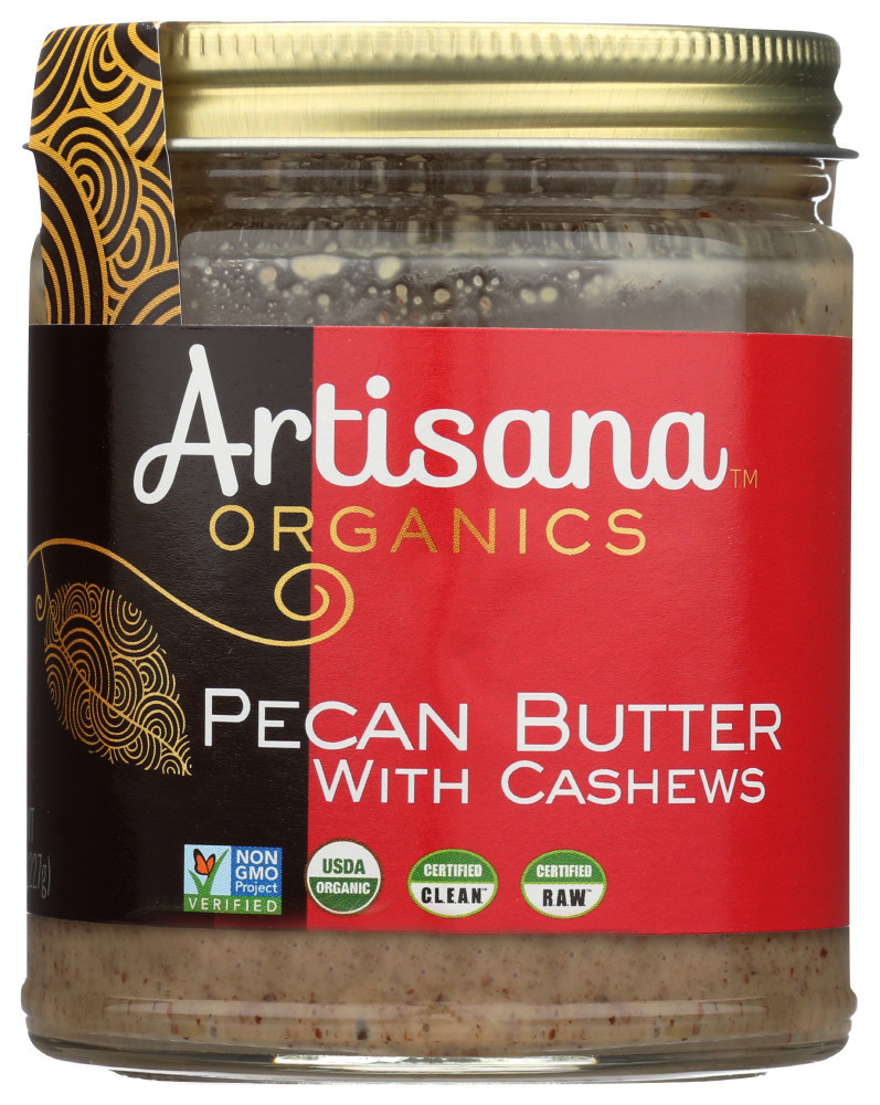 Artisana Organics Pecan Butter, Raw, Organic, With Cashews