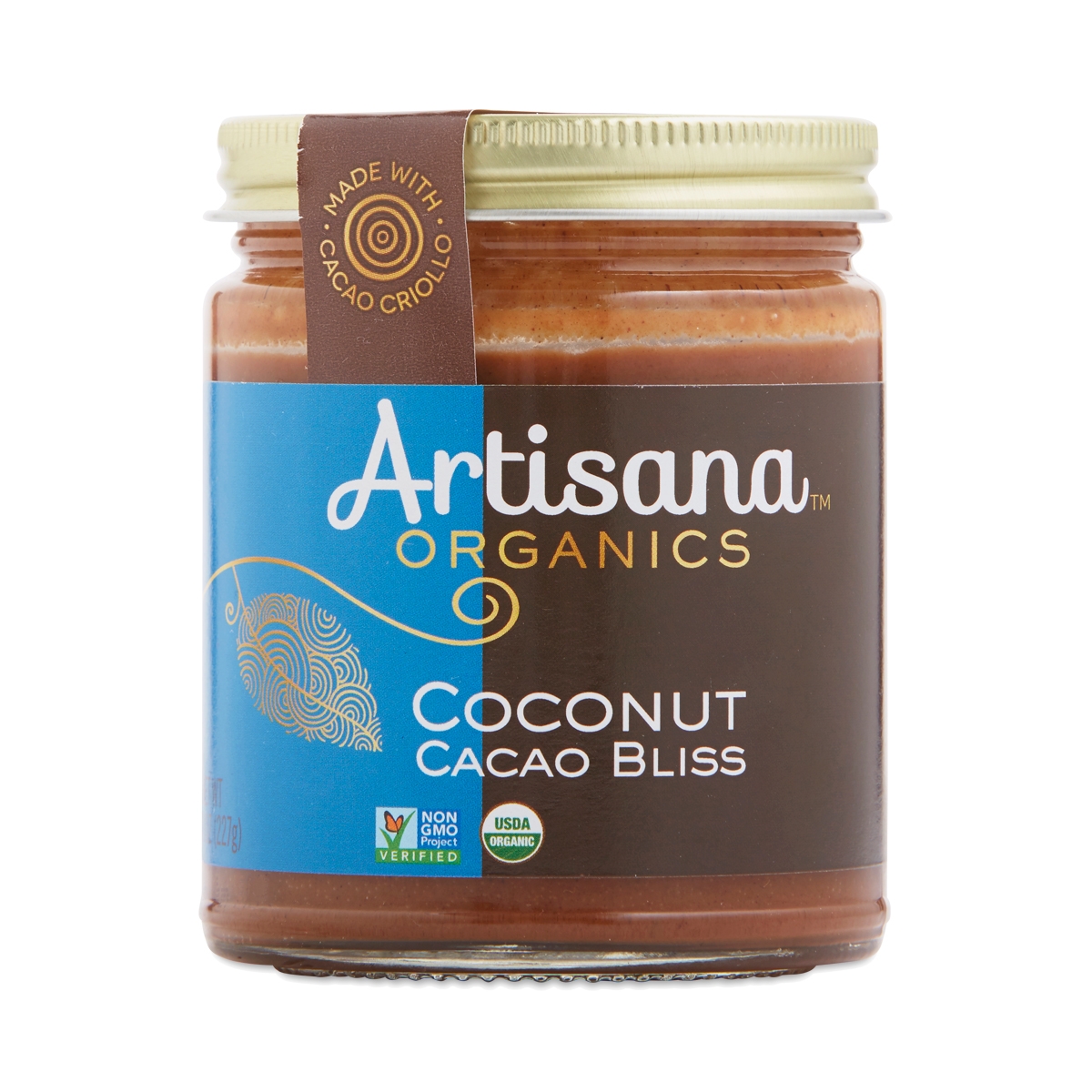 Artisana Organic Raw Coconut Cacao Bliss Nut Butter, 8 Oz
