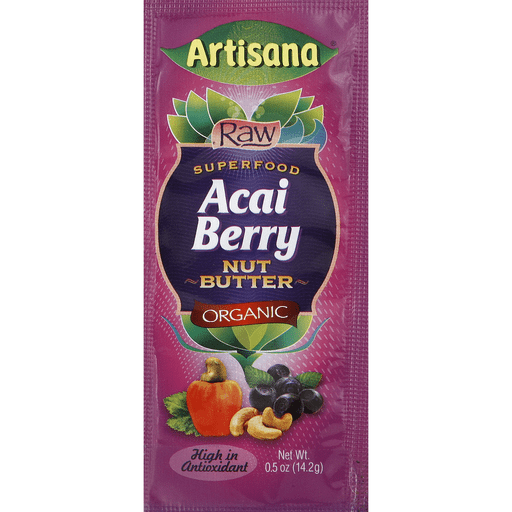 Artisana Nut Butter, Organic, Superfood Acai Berry