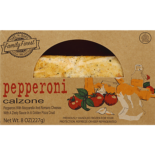 Family Finest Calzone, Pepperoni 8 Oz