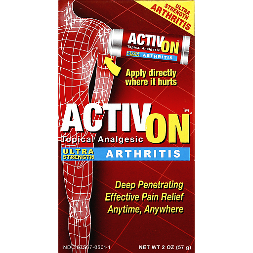 Activ On Topical Analgesic, Ultra Strength, Arthritis