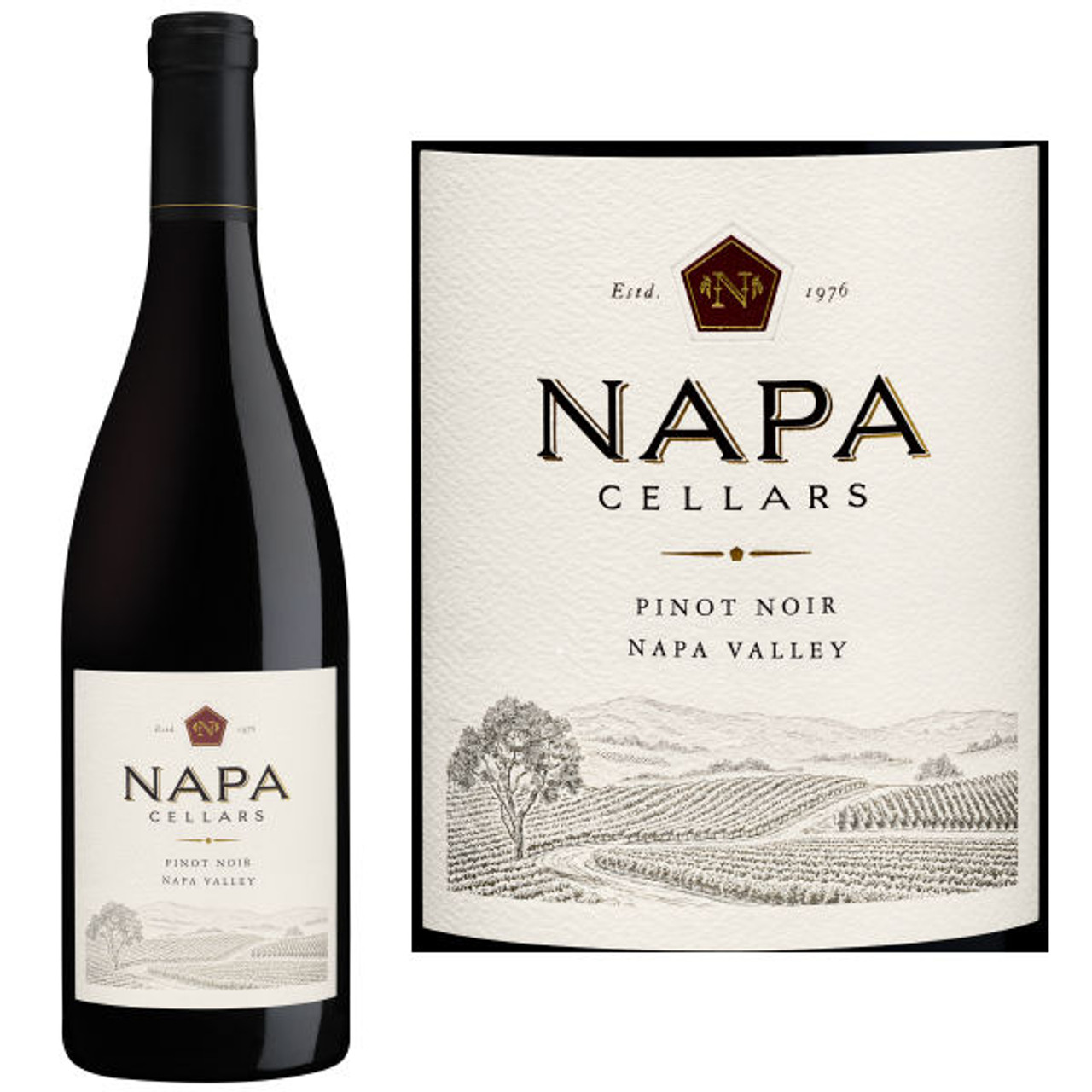 Napa Cellars Pinot Noir Red Wine, 750mL Wine Bottle