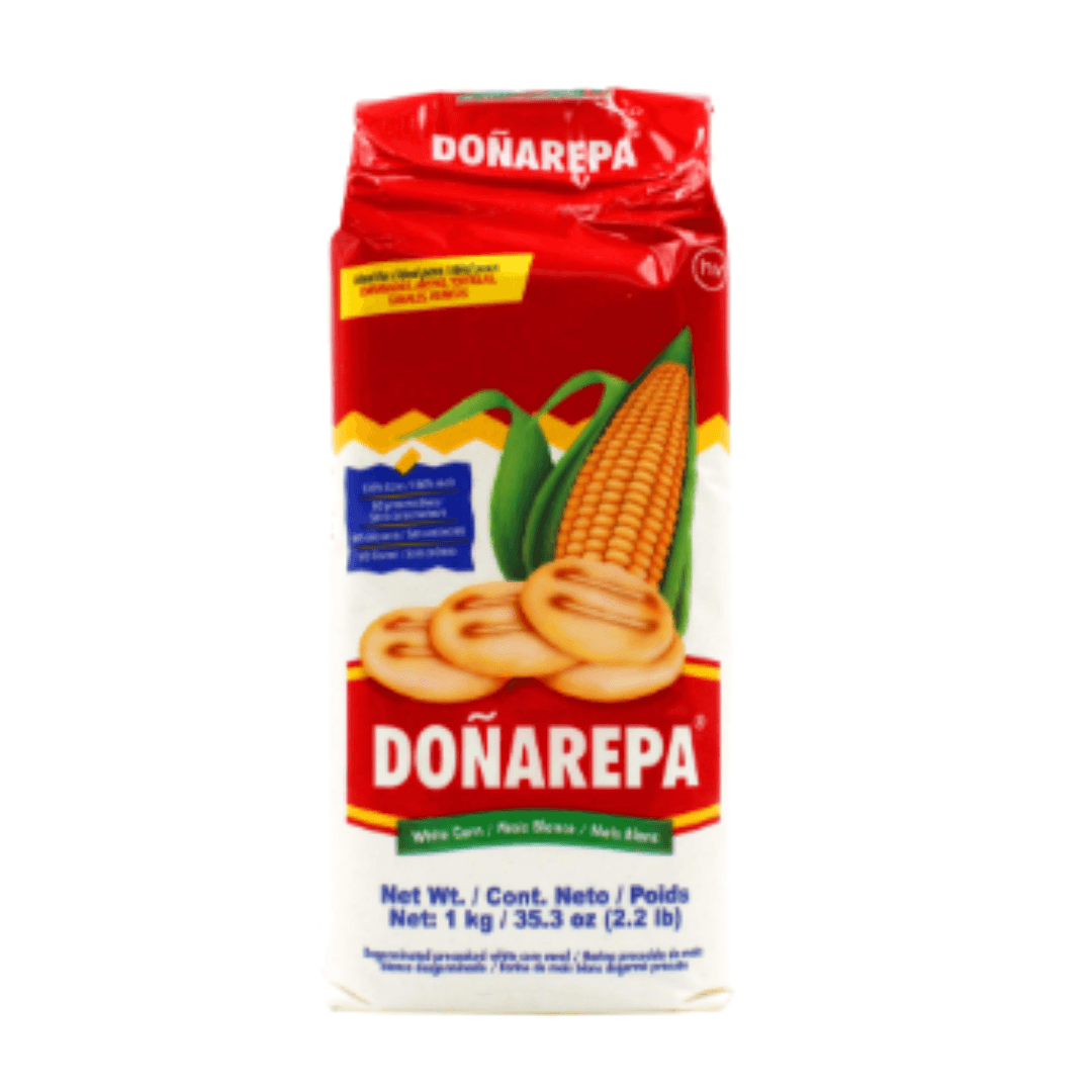 Donarepa Corn Flour, White, Precooked, Extrafina