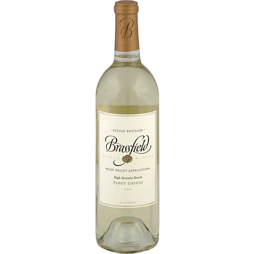 Brassfield Pinot Grigio, High Valley Appellation, 2005