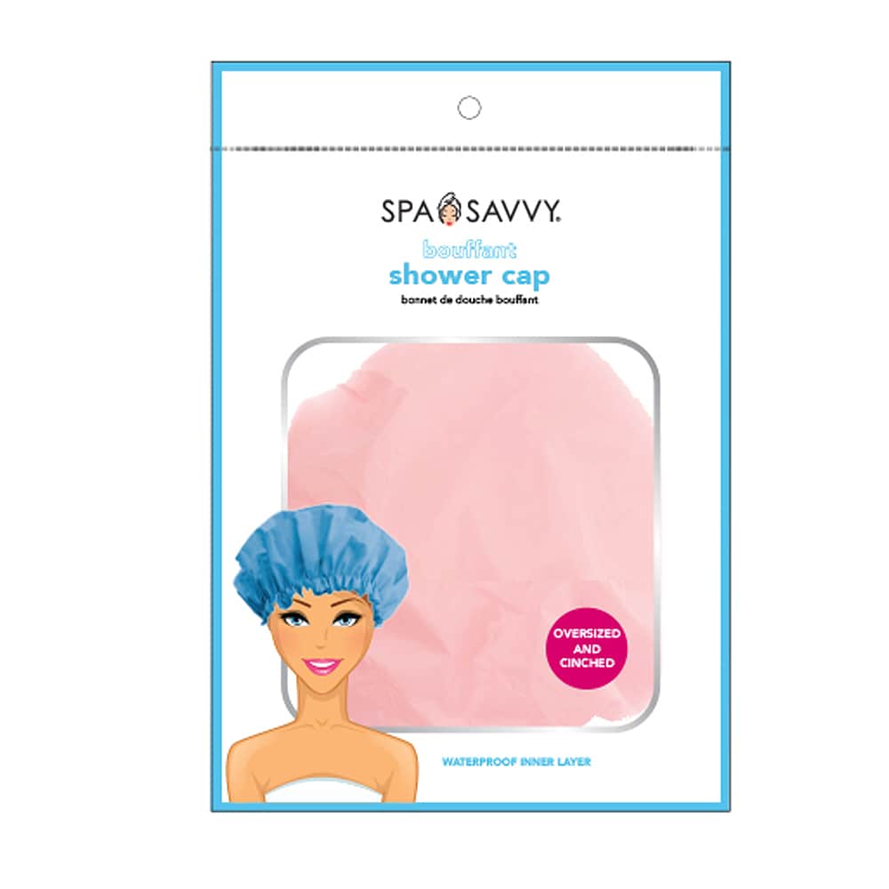London Bath & Beauty Bouffant Shower Cap (Colors May Vary)