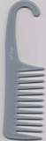 Exfoliage Detanglng/Conditioning Shower Comb With Hook For Hanging (1 Comb - Asst. Colors)
