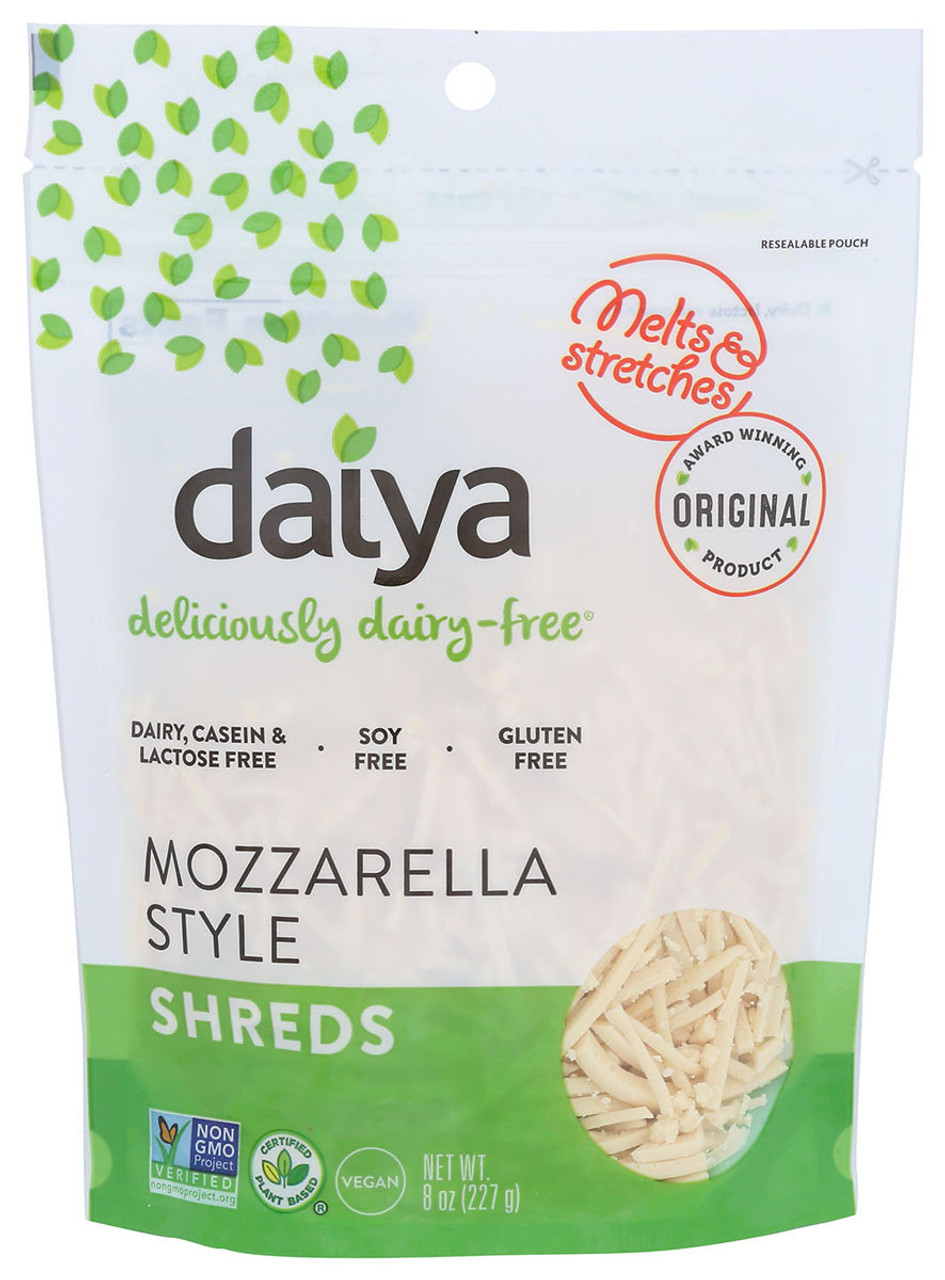 Daiya Dairy Free Mozzarella Style Vegan Cheese Shreds - 8 Oz