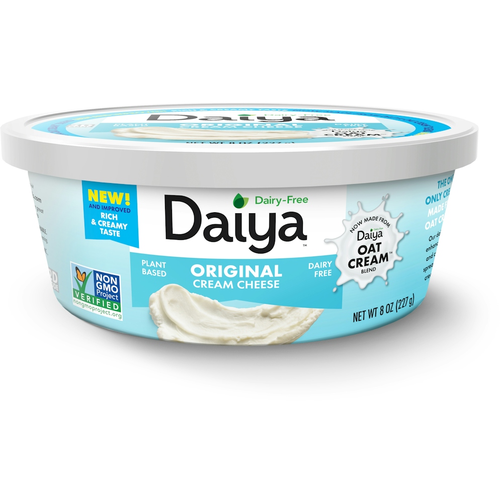 Daiya Dairy Free Cream Cheese Style Spread Plain, 8 Oz