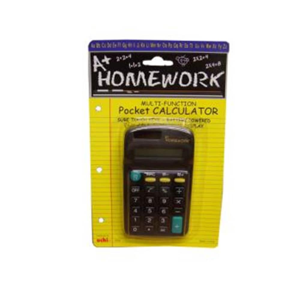 DDI A+ Homework Caculator - Battery + Solar - Multi Function