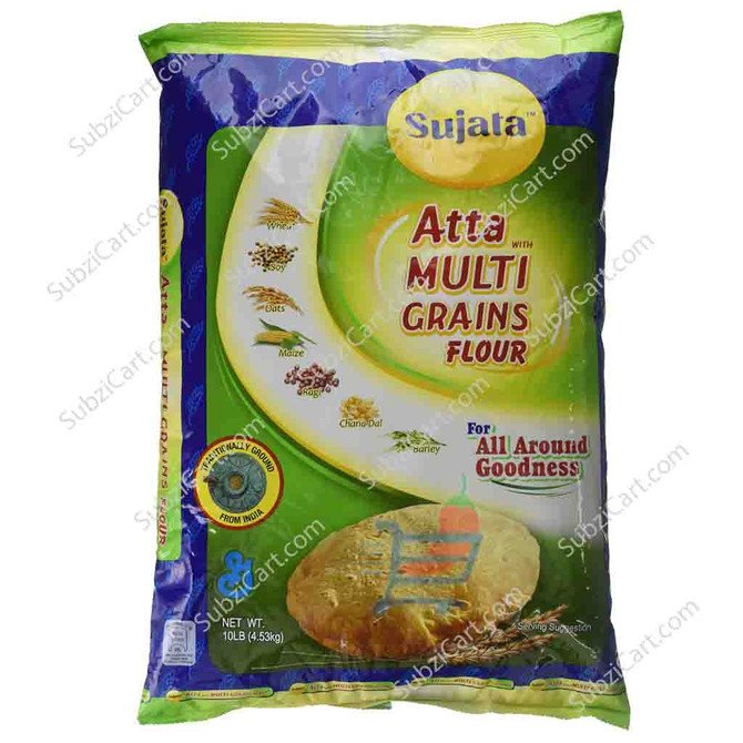 Sujata Multi Grains Flour, 10 Lb