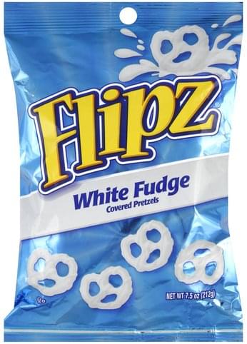 Flipz White Fudge Covered Pretzels - 7.5oz