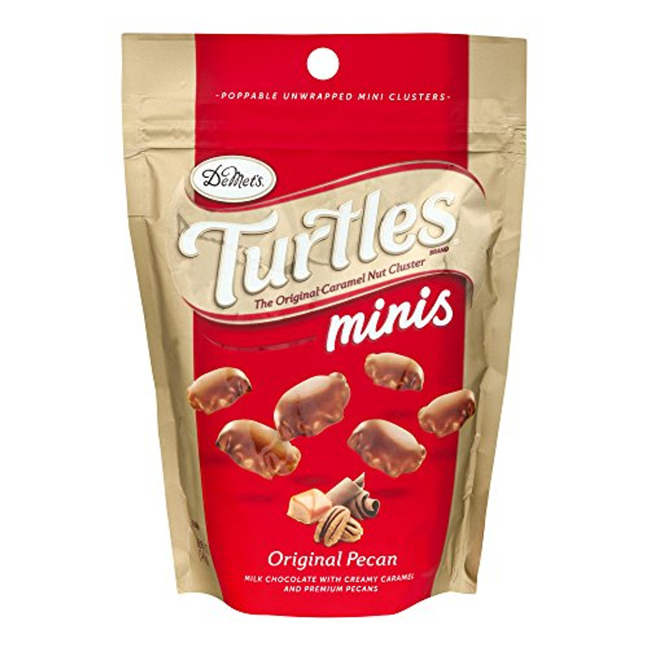 Turtles Caramel Nut Clusters Minis Original - 5oz