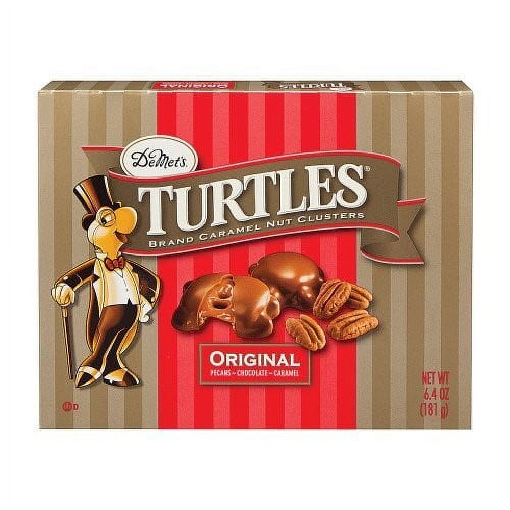Turtles DeMet's Original Pecan Caramel Nut Clusters