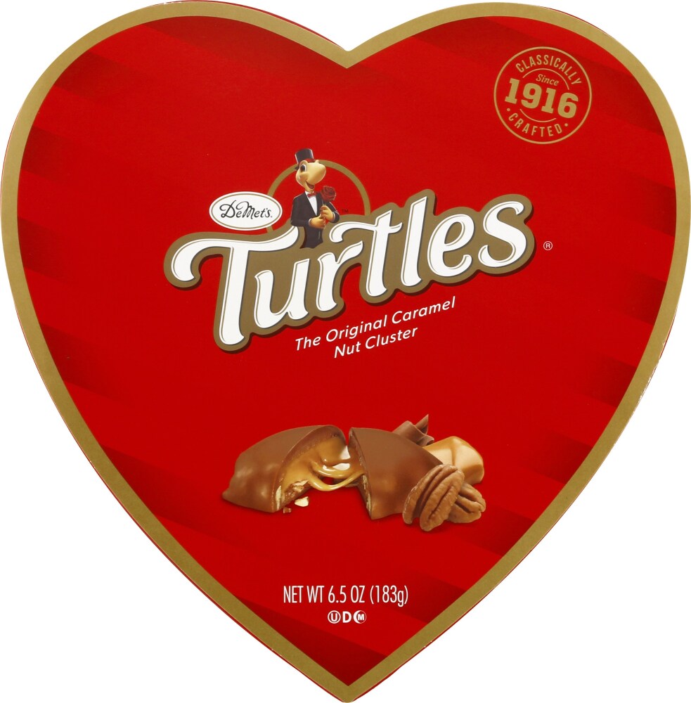 DeMet's Mets Turtles, Nut Cluster, Caramel 6.5 Oz
