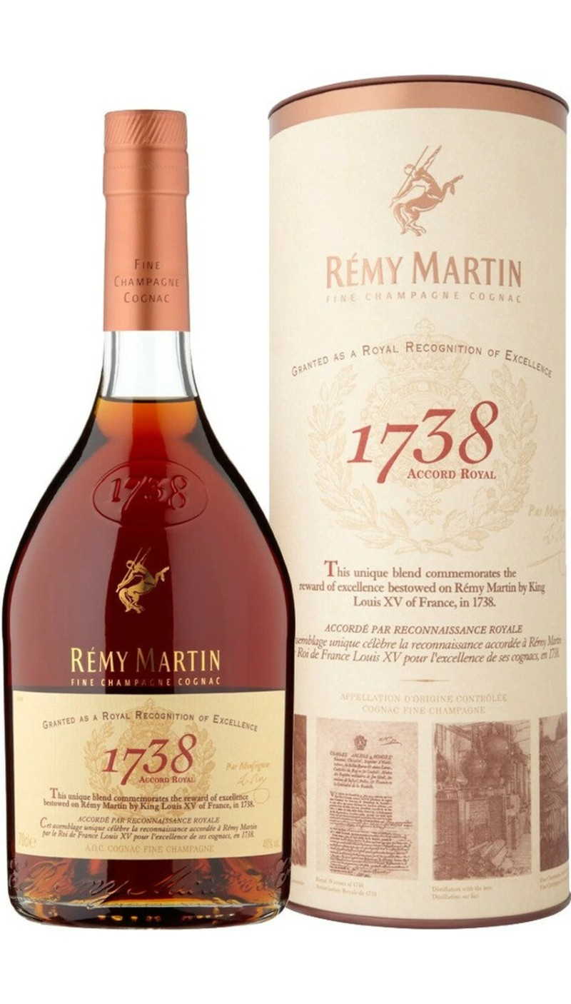 Remy Martin 1738 Accord Royal Fine Champagne Cognac 750ml
