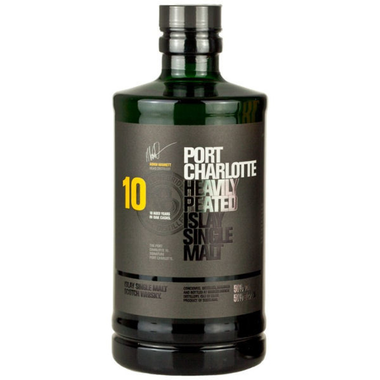 Bruichladdich Port Charlotte Scottish Barley Heavily Peated Islay Single Malt 750 Ml