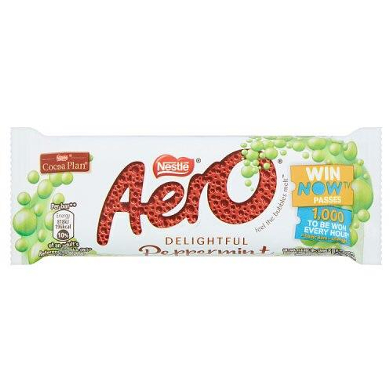 Nestle Aero Delightful Peppermint Chocolate Bar 1.2 Oz