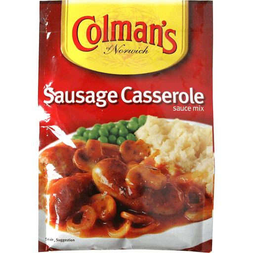 Colman's Sauce Mix, Sausage Casserole