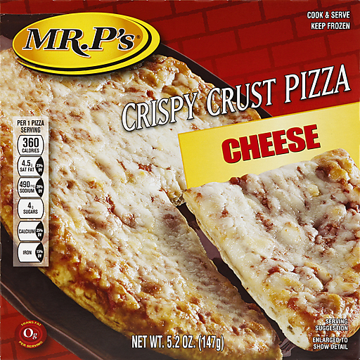 Mr Ps Pizza, Crispy Crust, Cheese 5.2 Oz