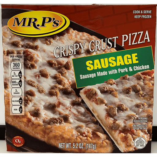 Mr. P Sausage Pizza