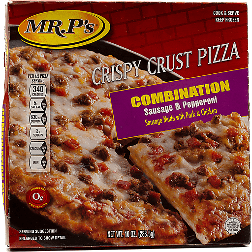 Mr Ps Pizza, Crispy Crust, Combination 5.2 Oz