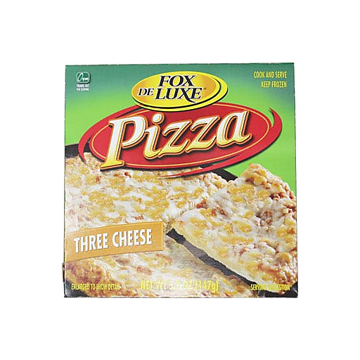 De Fox Luxe Three Cheese Pizza, Three Cheese