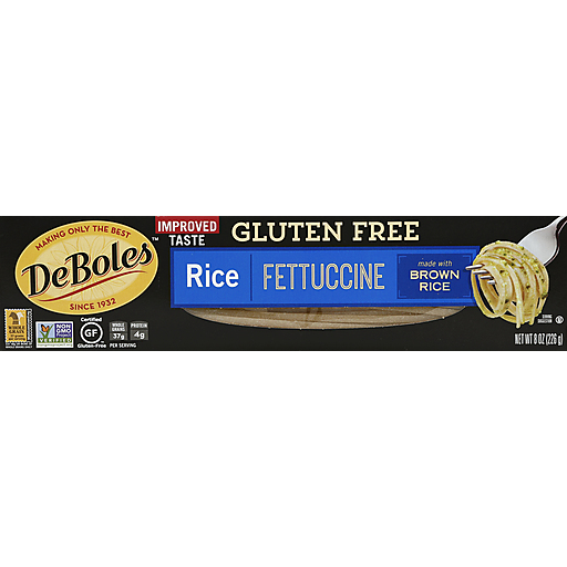 DeBoles Rice Fettuccine Gluten Free