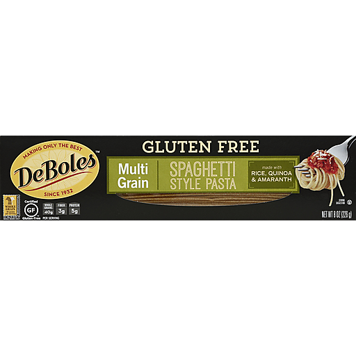 De Boles Gluten Free Multi Grain Spaghetti Style Pasta