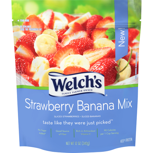 Welch's Concord Strawberry Banana Mix 16 Oz. Stand-Up Bag