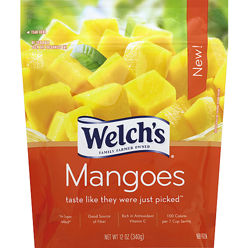 Welch's Mangoes 12 Oz. Stand-Up Bag