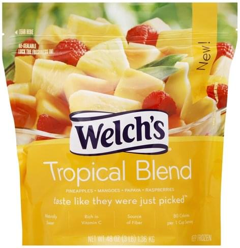 Welch's Tropical Blend Frozen Fruit 48.00 Oz