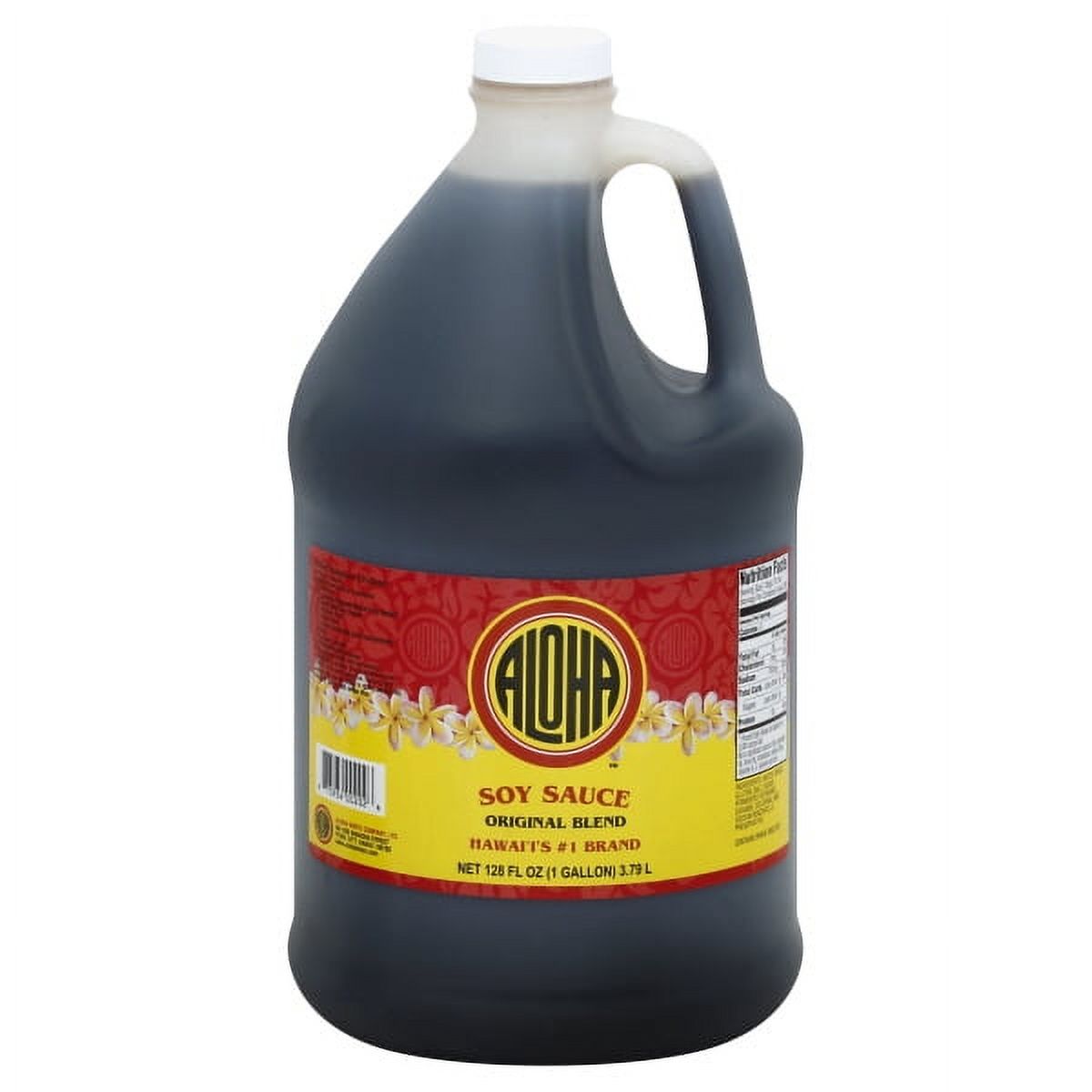 Aloha Shoyu Hawaii Original Blend Hawaiian Soy Sauce 1 Gallon